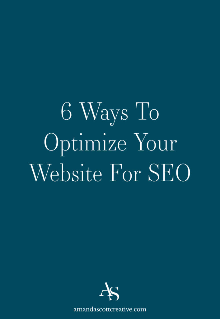 How to optimize your website for SEO